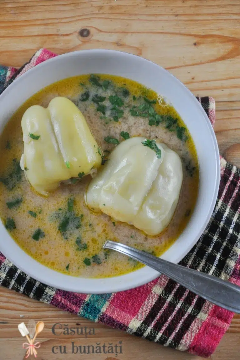 ciorba de ardei umpluti