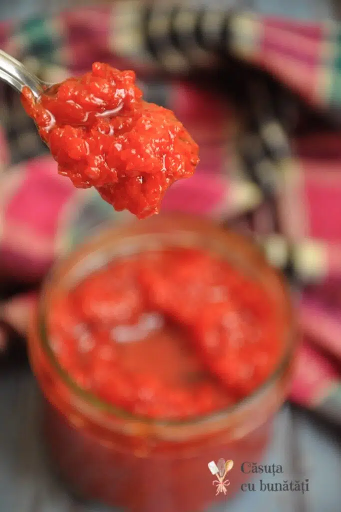 pasta de ardei pentru iarna