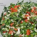 salata tabbouleh cu bulgur si patrunjel