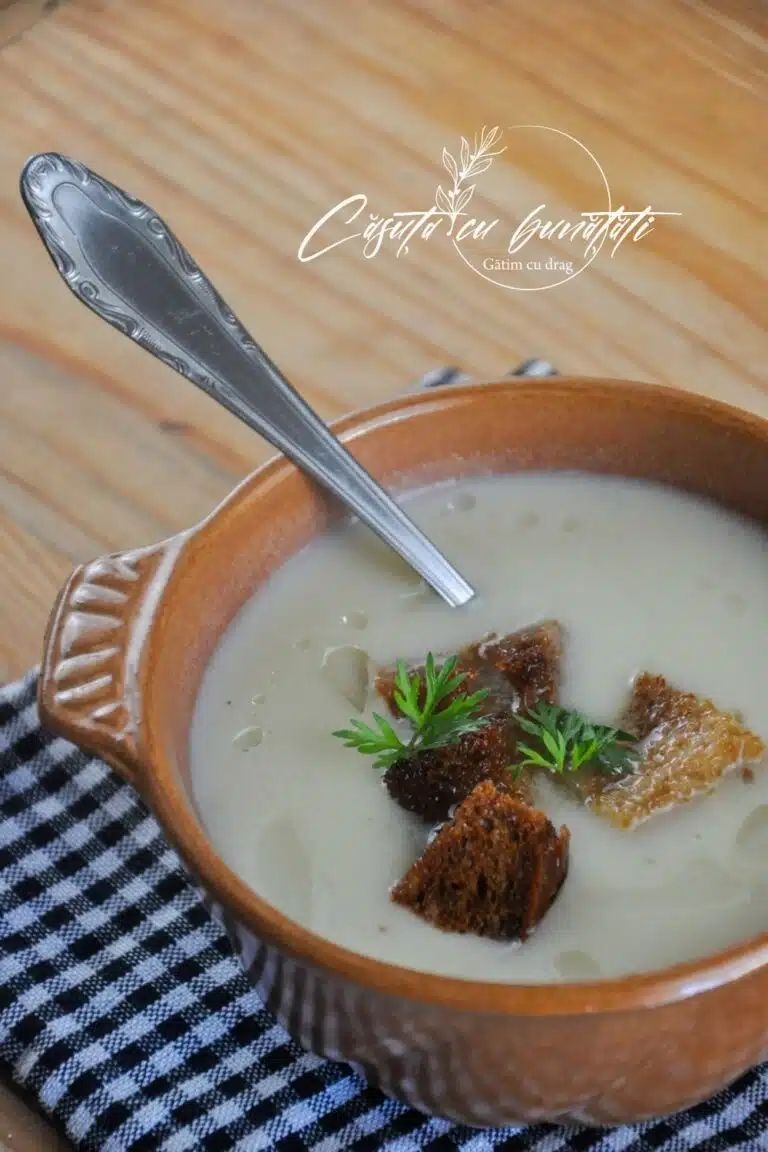 Supa crema de gulie, reteta simpla si hranitoare VIDEO