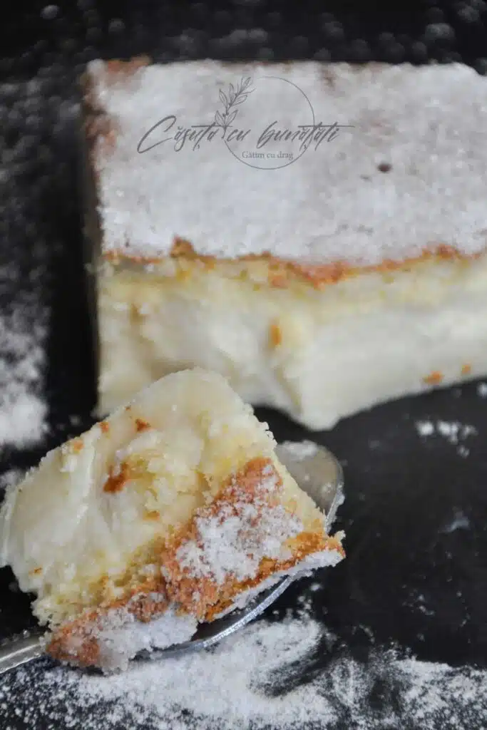 Prajitura desteapta cu vanilie, delicioasa si simplu de facut – VIDEO