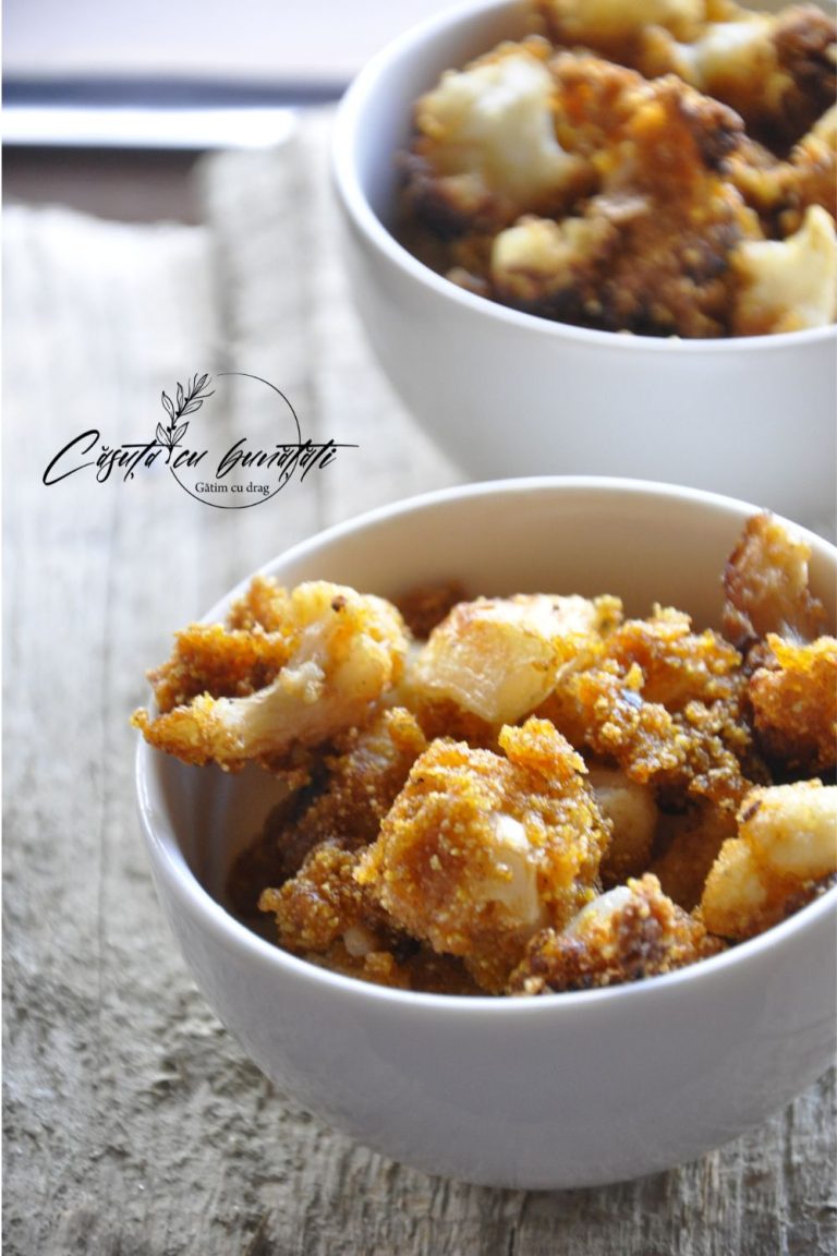 Gobi Pakora, gustarele de conopida cu arome indiene